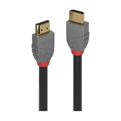 LINDY КАБЕЛ HDMI LINDY - HDMI cable with Ethernet - Ultra High Speed HDMI Cable - Anthra Line - 3, 0 m - Black - PN 36954 (850LIN218041)