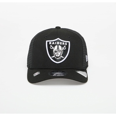 NEW ERA NFL LAS VEGAS RAIDERS 9FORTY STRETCH SNAP CAP BLACK