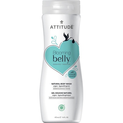 Attitude sprchový gél Blooming Belly nielen pre tehotné s arganom 473 ml