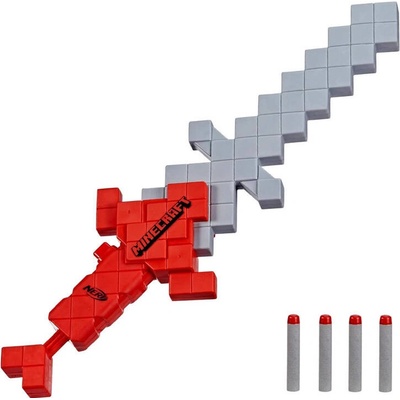 NERF Minecraft Meč Heartstealer 4 náboje