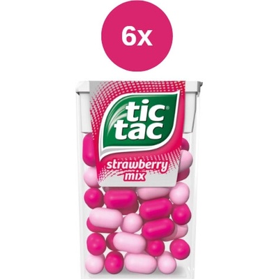 Tic Tac Jahoda 6 x 18 g