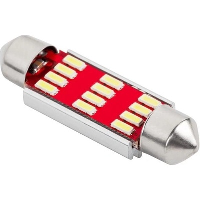 Autožárovka LED SV8,5 T11x41 12x3014SMD 2ks blistr