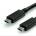 USB Type-C 3.2 черен 50-сантиметров кабел (s-3520) (s-3520)