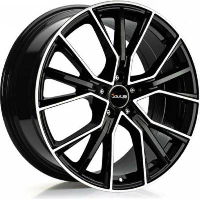 AVUS AF18 9,5x21 5x112 ET25 black polished