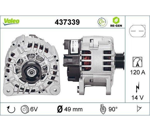 generátor VALEO 437339