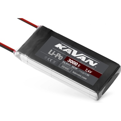 KAVAN Li-Po 3000mAh/7.4 V 30/60C RX