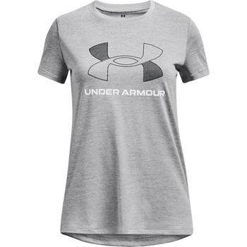 Under Armour Тениска Under Armour UA Tech BL Twist SS-GRY 1380116-011 Размер YLG