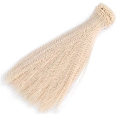 Vlasy pro panenku S 15cm - č. 1 blond