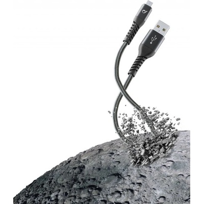 Cellularline Кабел Cellular Line Tetra Force, от USB A(м) към USB micro B(м), 1.20m. , черен
