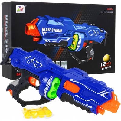 mamido Dětská automatická pistole Blaze Storm na pěnové kuličky – Hledejceny.cz