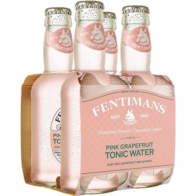 Fentimans pink grapefruit tonic 4 x 200 ml