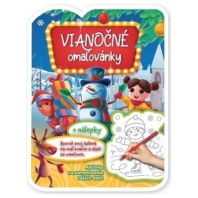 Vianočné omaľovánky