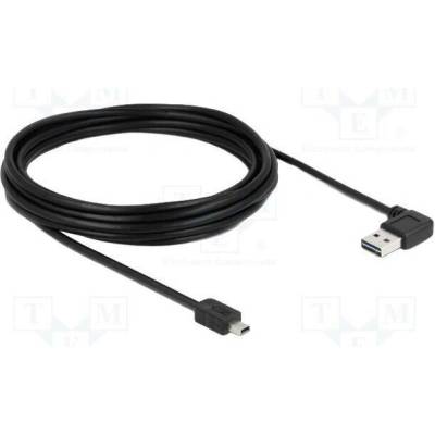 Delock 83381 USB 2.0 zlacený 5m černý