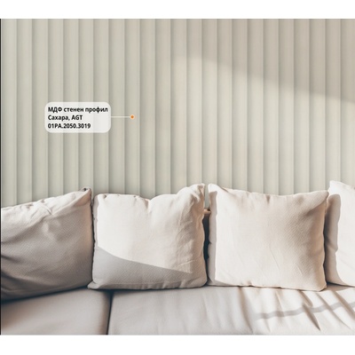 AGT Flooring MDF Панел LB 3783 3019 Sahara Cream - 12 х 158 х 2800 мм