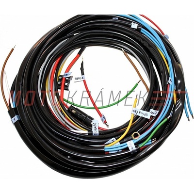 Elektroinstalace ČZ 502 s blinkry