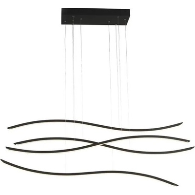 AZzardo Waves Black Dimmable AZ2912