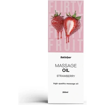 Satisfyer Масажно олио Satisfyer Strawberry (Ягода) 250 мл