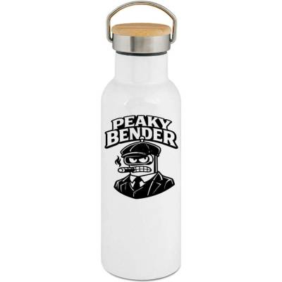 123TRIKO termoska Peaky Bender, černý tisk 500 ml vtipné
