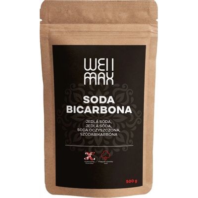 BrainMax Pure WellMax Jedlá sóda, 500 g