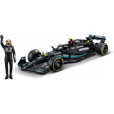 BBURAGO FORMULE F1 Mercedes AMG W14 FIGURKA GEORGE RUSSELL18-28037 1:24