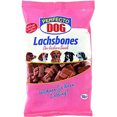 Perfecto Dog lososové kostičky 150 g