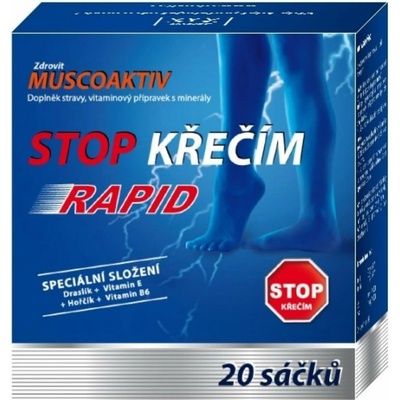 Stop kŕčom Rapid prášok 20 vrecúšok