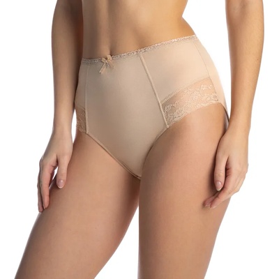 LAMA Бежови бикини с висока талия-400eh-45876-beŻowy - Бежов, размер s