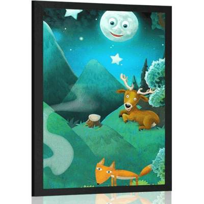 Plakát magický pohádkový les - 60x90 no frame