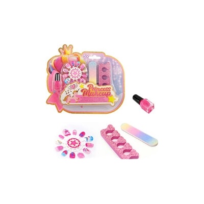 Wiky Nechtový set s umelými nechtami a rozdeľovačom prstov 10 cm 1 ks