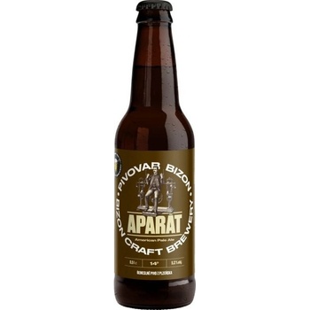 Pivovar Bizon APArát světlý speciál 14° 0,5 l (sklo)