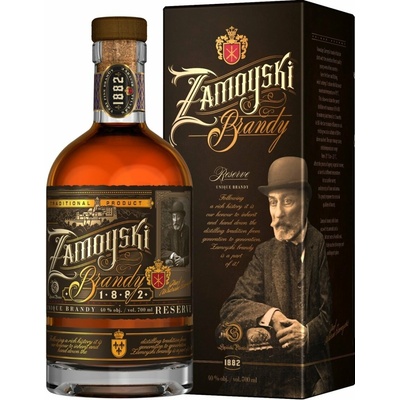 Zamoysky Brandy 40% 0,7 l (kartón)