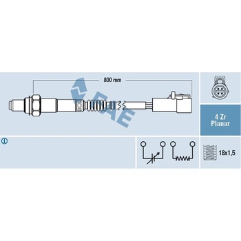 Lambda sonda FAE 77263