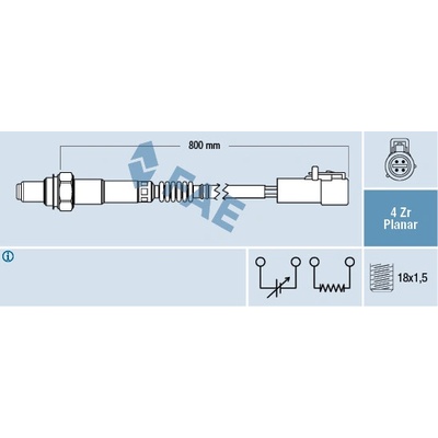 Lambda sonda FAE 77263