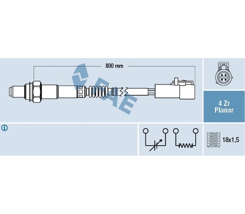 Lambda sonda FAE 77263
