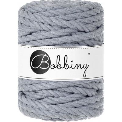Bobbiny 3PLY Macramé Rope 9 mm 30 m Steel юта (TL-E008)