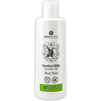 Madis Fresh Secrets Donkey Milk & Aloe Vera sprchový gél s oslím mliekom a aloe vera 100 ml