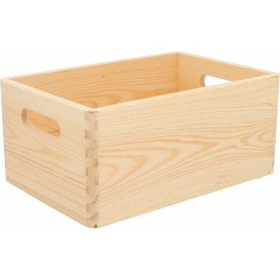 ČistéDřevo Firemní dárek Dřevěný box 30 x 20 x 14 cm
