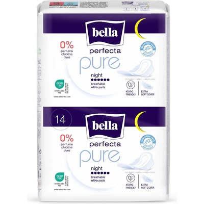Bella Perfecta Pure Night Дамски превръзки 14 бр (BE-013-MW14-W02)