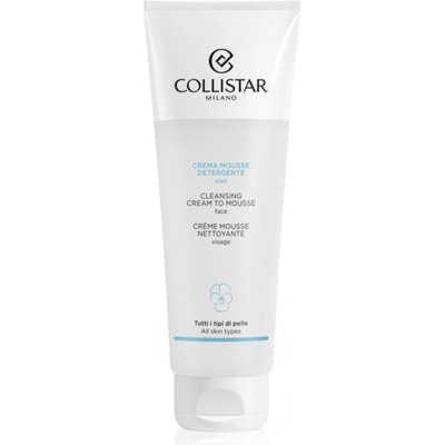 Collistar Cleansing Cream To Mousse почистваща пяна-крем 125ml