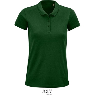 SOL'S Planet Women Dámske polo z bio bavlny zelená bottle