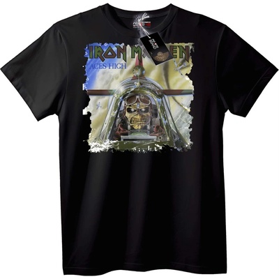 NOONEBRAND Тениска Iron Maiden Асове Високо - 4XL, Black