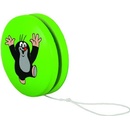 DETOA Albrechtice Dřevěné hry Jojo zelené s Krtkem jásajícím