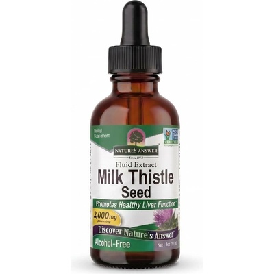 Nature's answer Holistické bylinné kapky Ostropestřec mariánský 30 ml