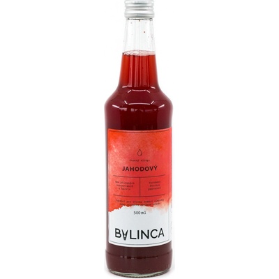 Bylinca Ovocný sirup Jahodový 0,5 l
