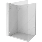Mexen Lunar L душ преграда Walk-in лява 80 x 200 см, прозрачна 8 мм, матов никел - 830L-080-000-97-00-L (830L-080-000-97-00-L)