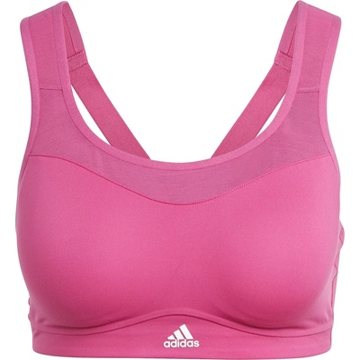adidas Tailored Impact Training High-Support Bra Womens - Fuchsia/White