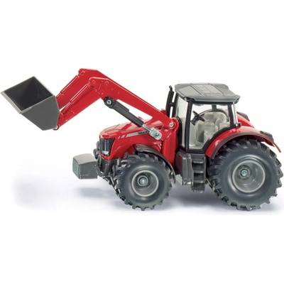 Siku Traktor s predným nakladačom Massey Ferguson 3653