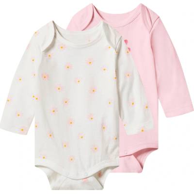 lupilu Dětské body s dlouhými rukávy 2kusy světle růžová – Zboží Dáma