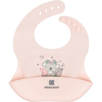 Image 1 of KikkaBoo Силиконов лигавник KikkaBoo - Savanna, Friends Pink (31303030025)