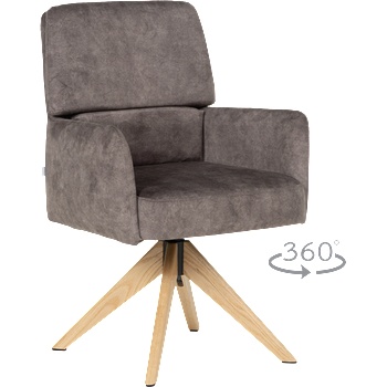 Carmen Трапезен стол narva w - тъмнобежов